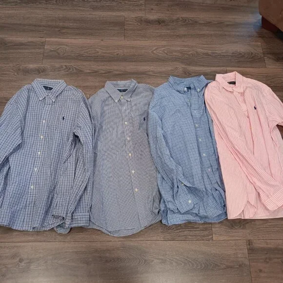 4 Ralph Lauren button up shirts bundle / Mens - Picture 2 of 10